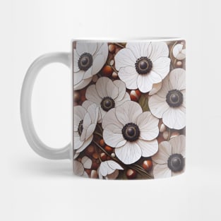 Anemone Flowers Mug